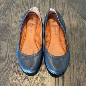 Lucky Brand Women's Dark Blue Flats